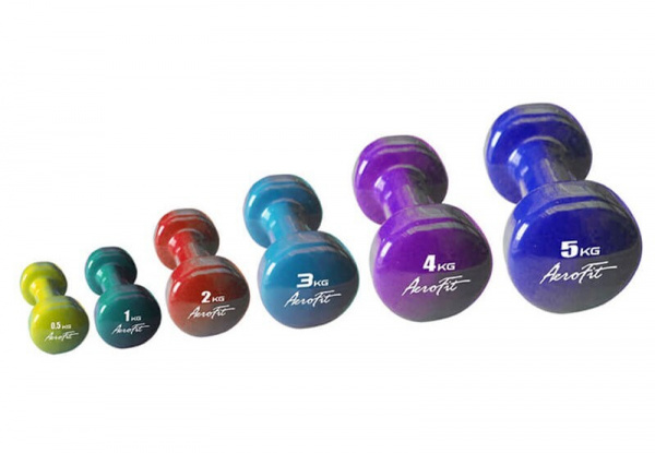 Aerofit AFVD0.5 гантели в виниловой оболочке 0.5 кг